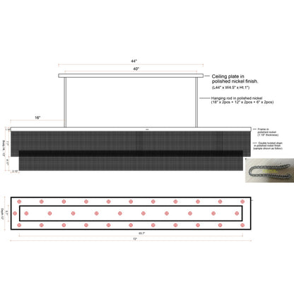 CHAIN7070 Chain Rectangular