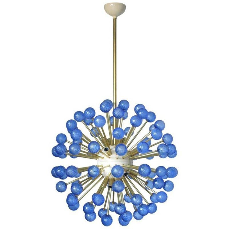 DV5513 BLUE MURANO SPUTNIK
