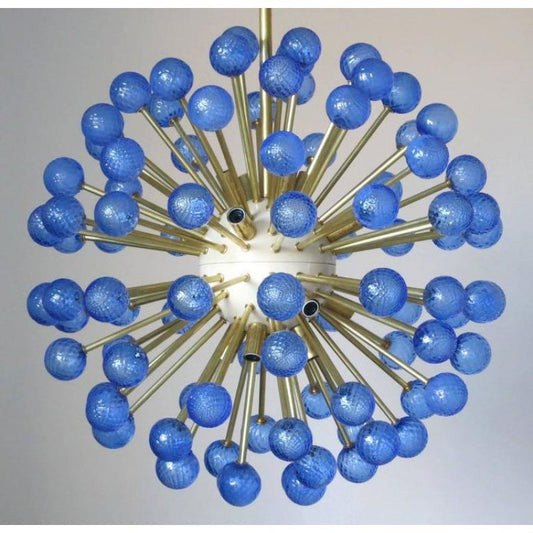 DV5513 BLUE MURANO SPUTNIK