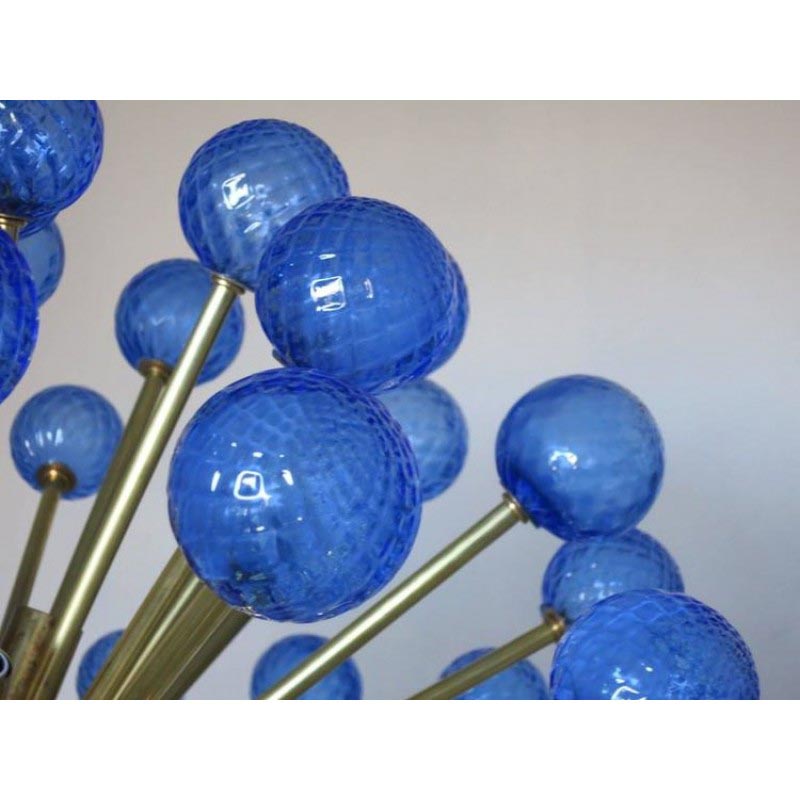 DV5513 BLUE MURANO SPUTNIK