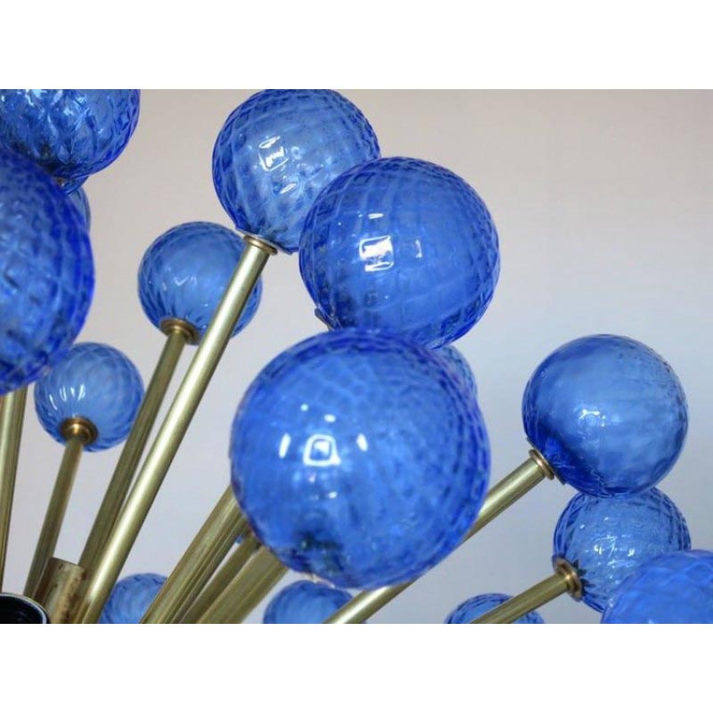 DV5513 BLUE MURANO SPUTNIK