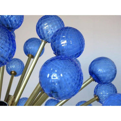 DV5513 BLUE MURANO SPUTNIK