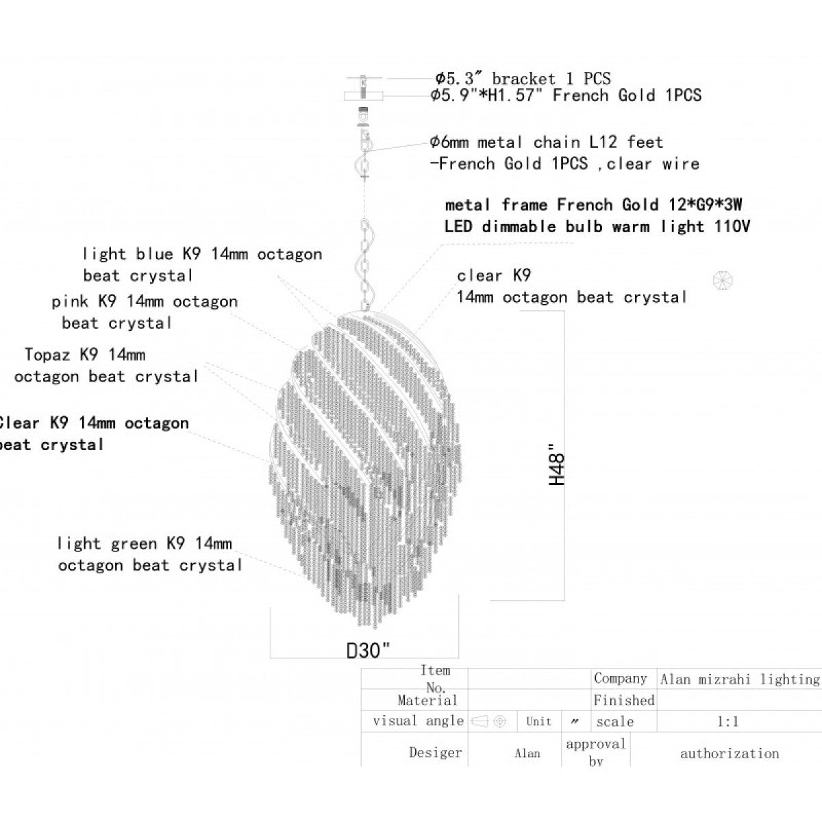 AMLS066 Diamond Egg