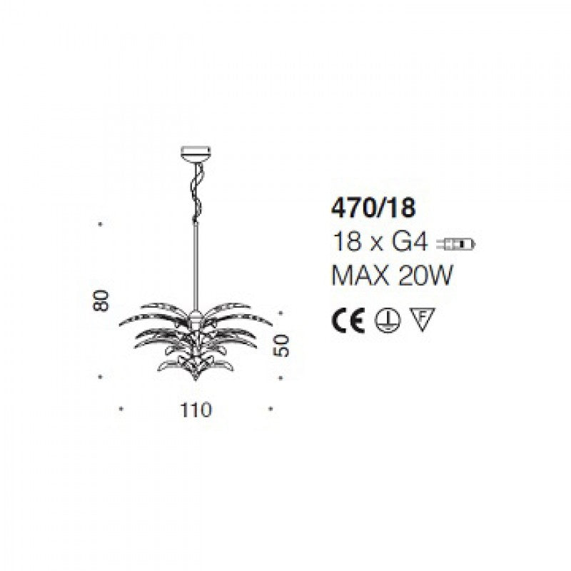 IQ2117 CRYSTAL PALM