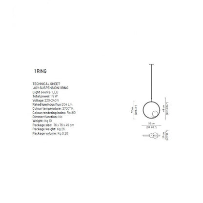 IQ2300 CASTELLI PENDANT