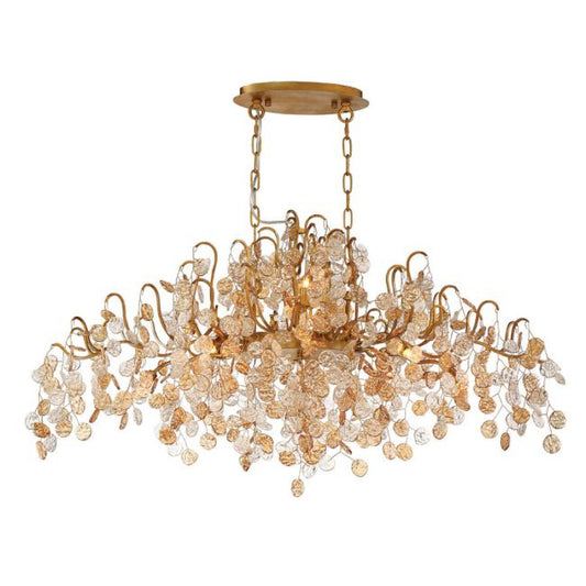 IQ2470 Campobasso 10-light Oval Chandelier