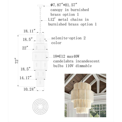 IQ2876 Sahara Chandelier