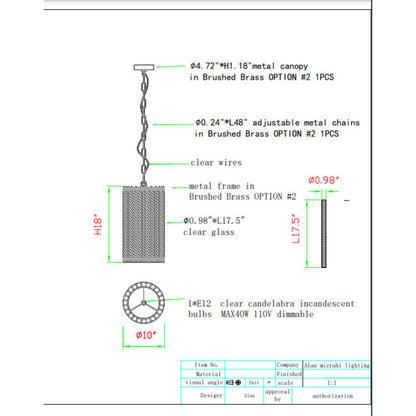 IQ8024 Tiziano Lantern
