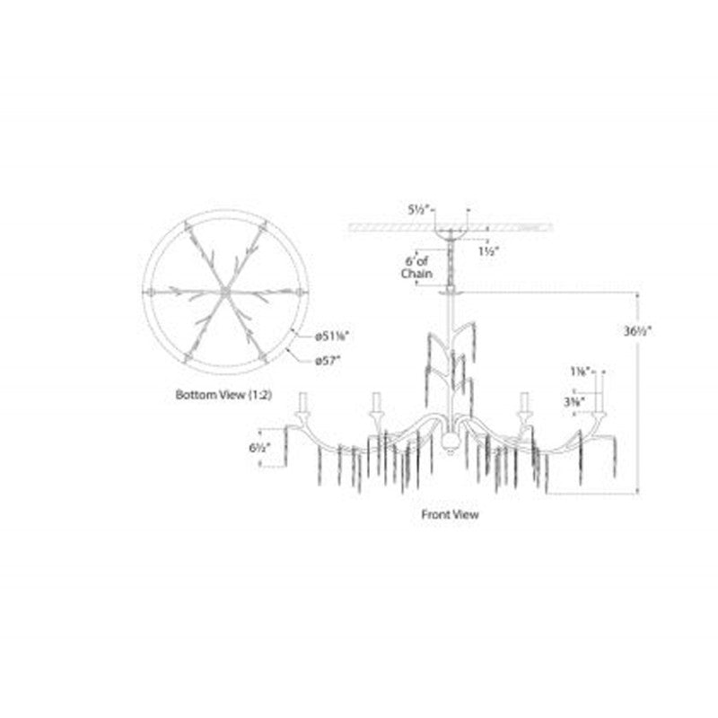 IQ8067 IBERIA CHANDELIER