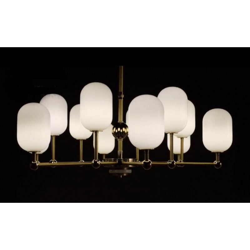 IQ8138 BLOWN CHANDELIER