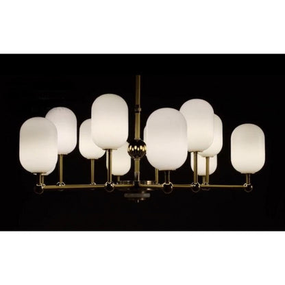 IQ8138 BLOWN CHANDELIER