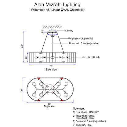IQ8301 Willamette Chandelier