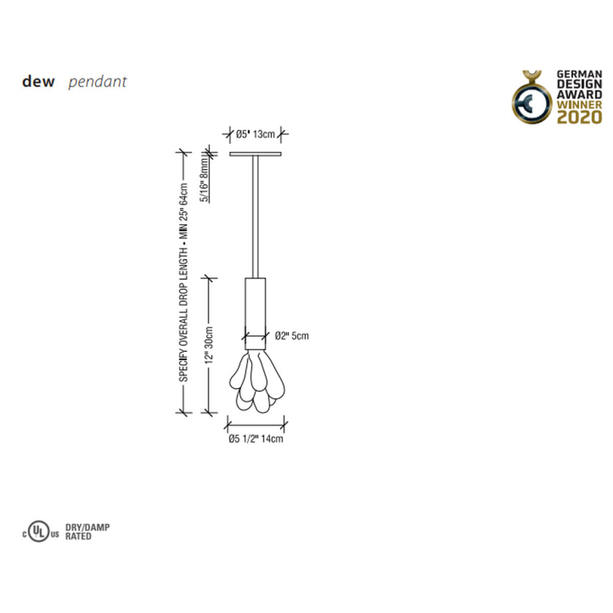 IQ8443 Dew Pendant