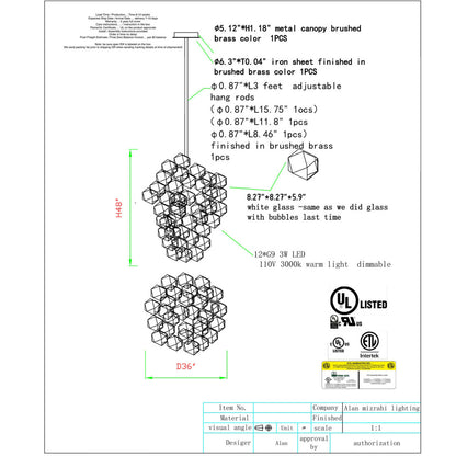 JT252 Faceted Cluster