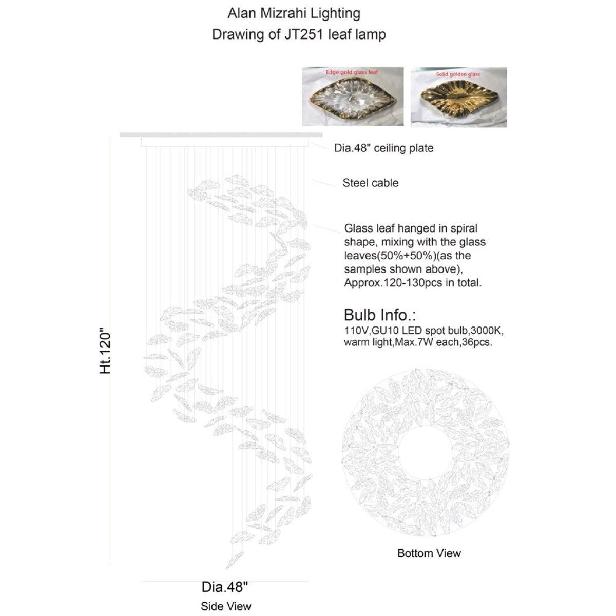 JT251 Ellipse Leaf