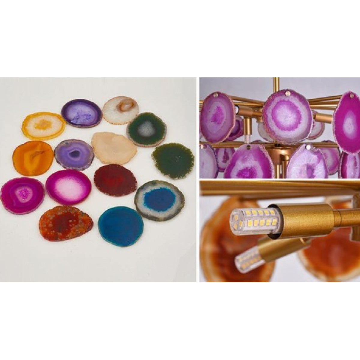 KA1980 Agate Rectangular