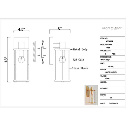 MV3024 Yeon Sconce