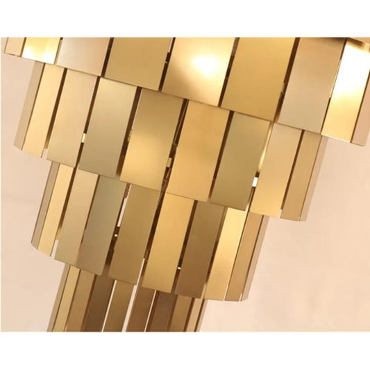 PS1630 Lucia Gold Chandelier