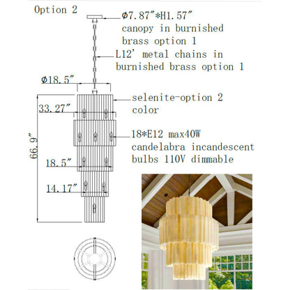 IQ2876 Sahara Chandelier