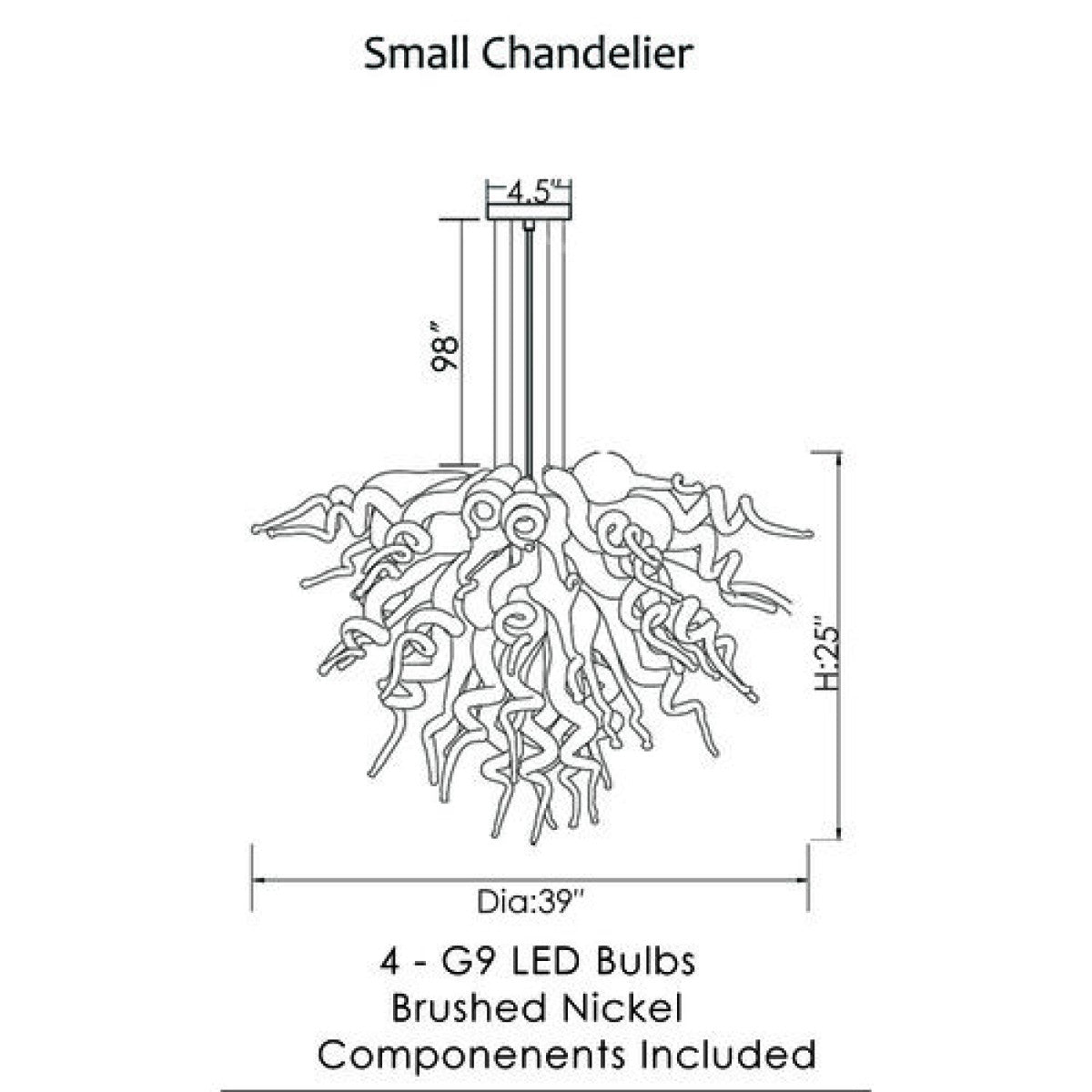 QZ2404 Tuo Chandelier