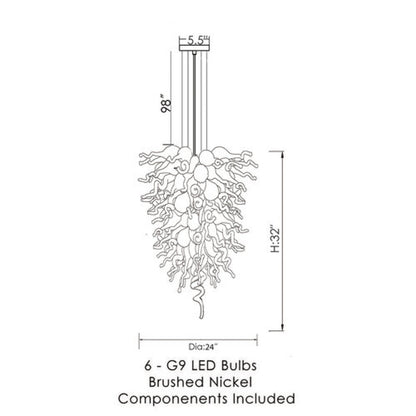 QZ2404 Tuo Chandelier