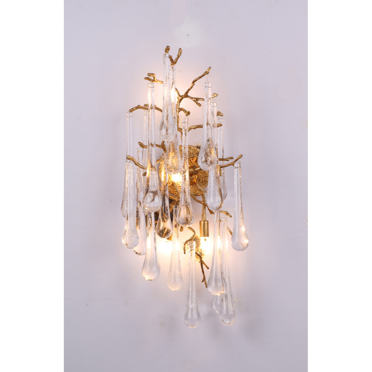 QZ315 Aqua Branch Sconces