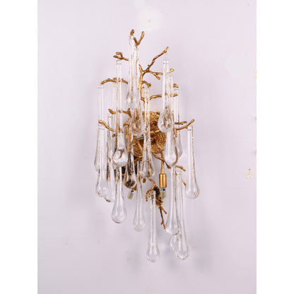 QZ315 Aqua Branch Sconces