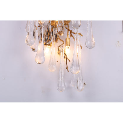 QZ315 Aqua Branch Sconces
