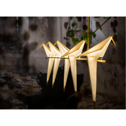 QZ8113 PERCH BIRD CHANDELIER