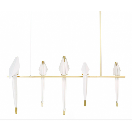 QZ8113 PERCH BIRD CHANDELIER