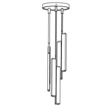 AM09070 Kori Icicles Linear Pendant