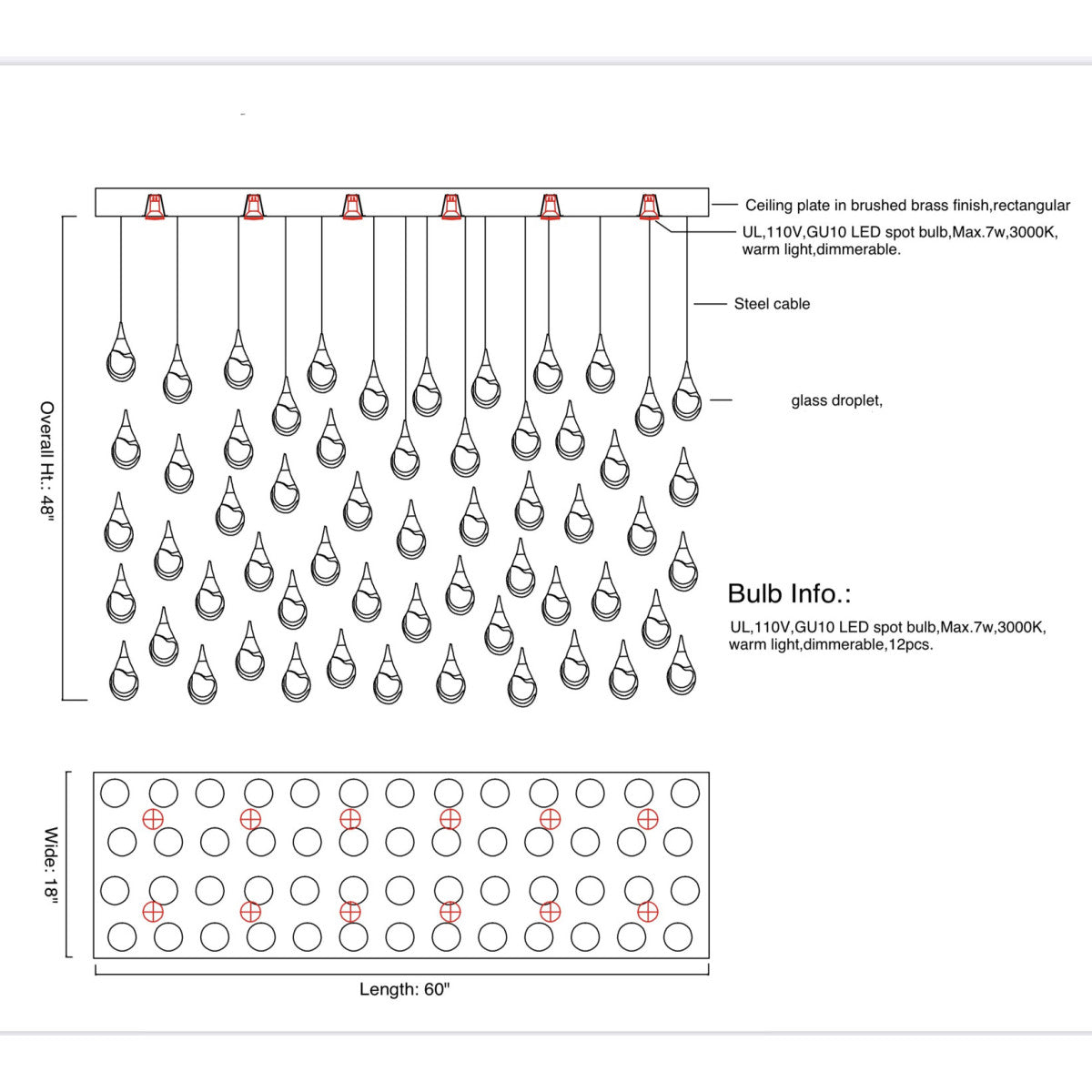 QZ0342 Raindrop Shower