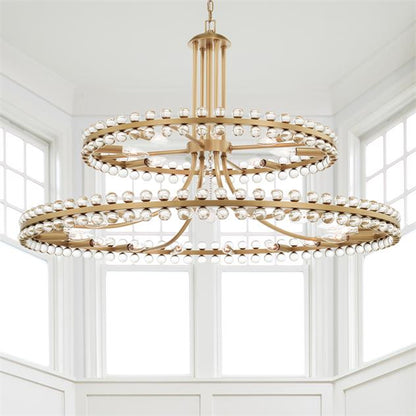 SJ2042 CLOVER TWO-TIER CHANDELIER