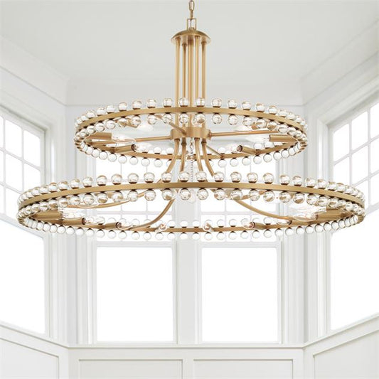 SJ2042 CLOVER TWO-TIER CHANDELIER
