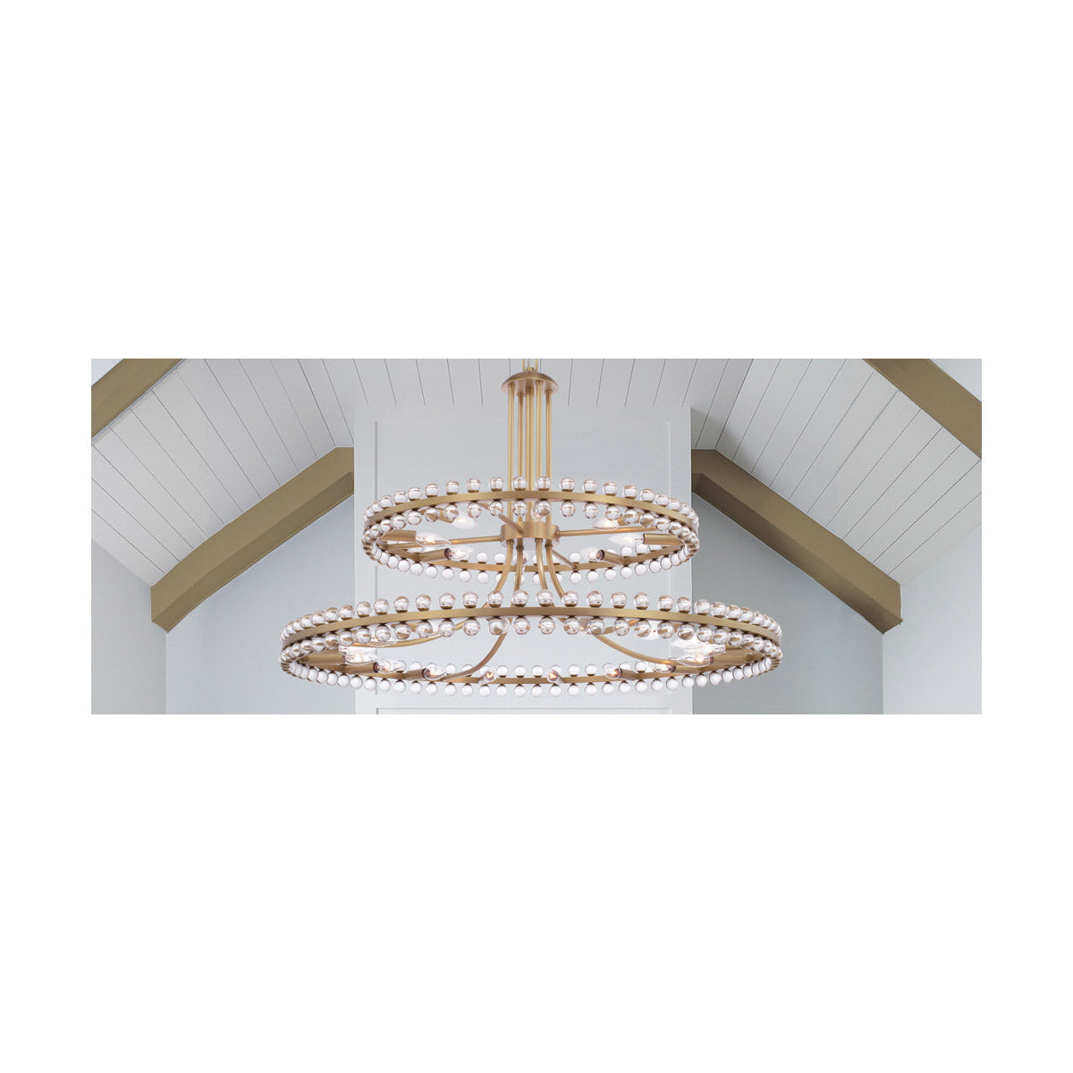 SJ2042 CLOVER TWO-TIER CHANDELIER