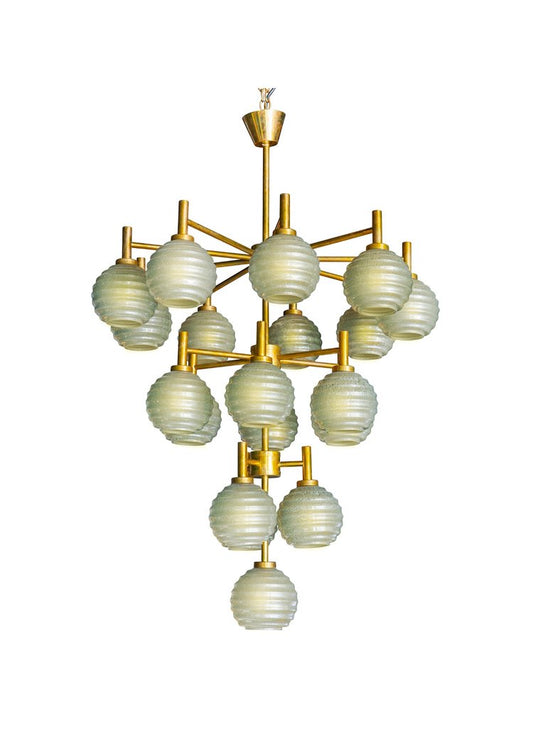 SJ2048 ITALIAN MURANO BLOWN CRYSTAL CHANDELIER