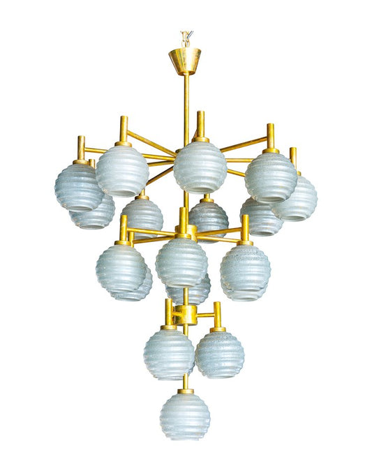 SJ2048 ITALIAN MURANO BLOWN CRYSTAL CHANDELIER