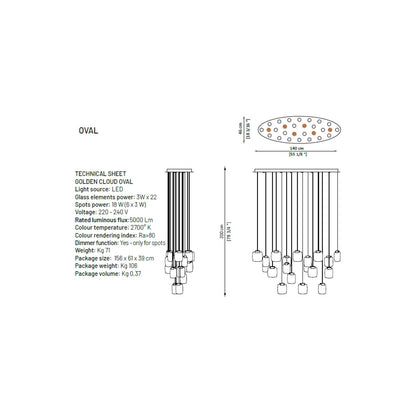SJ2071 Sugar Chandelier