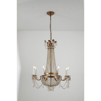 SL1309 Campaign Chandelier