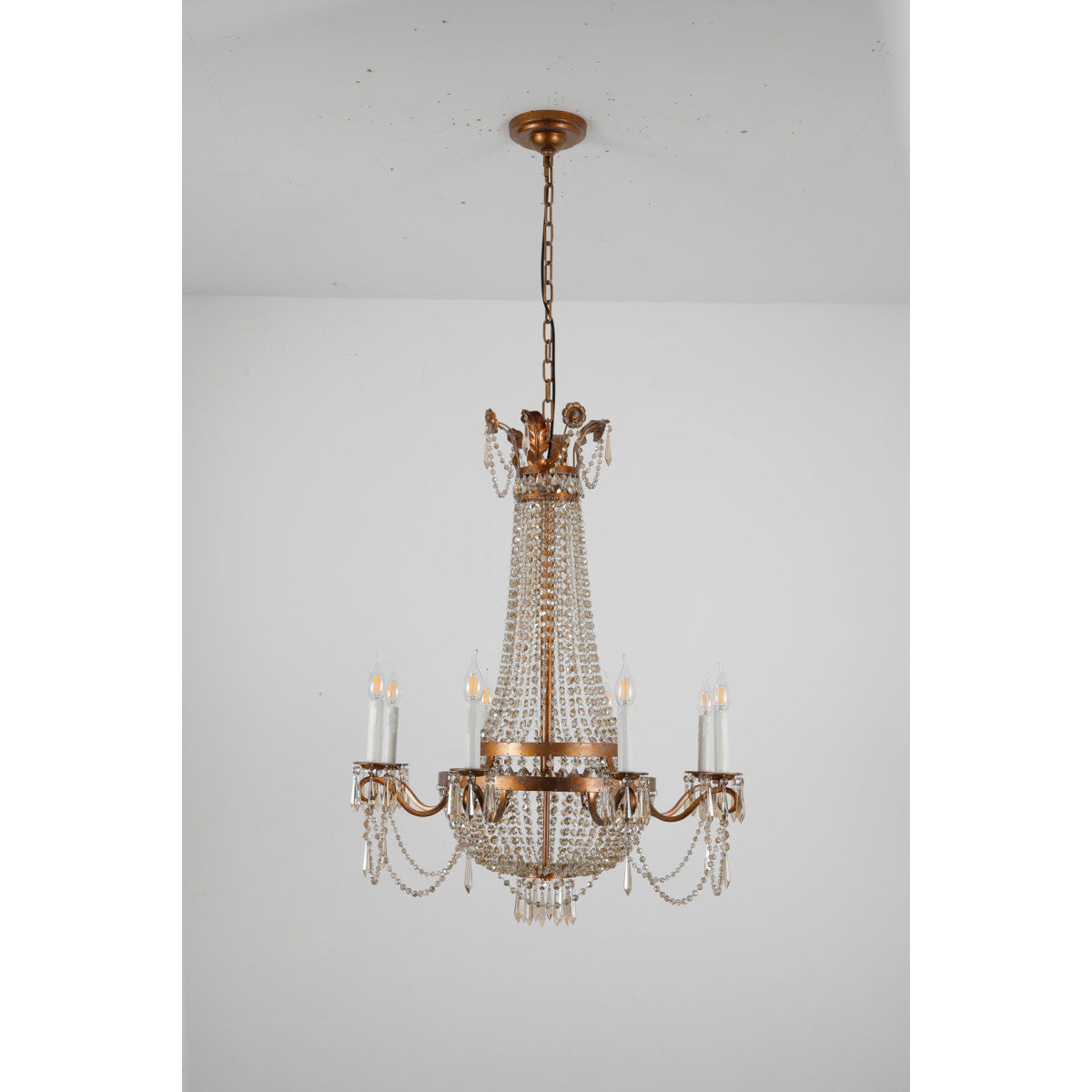 SL1309 Campaign Chandelier