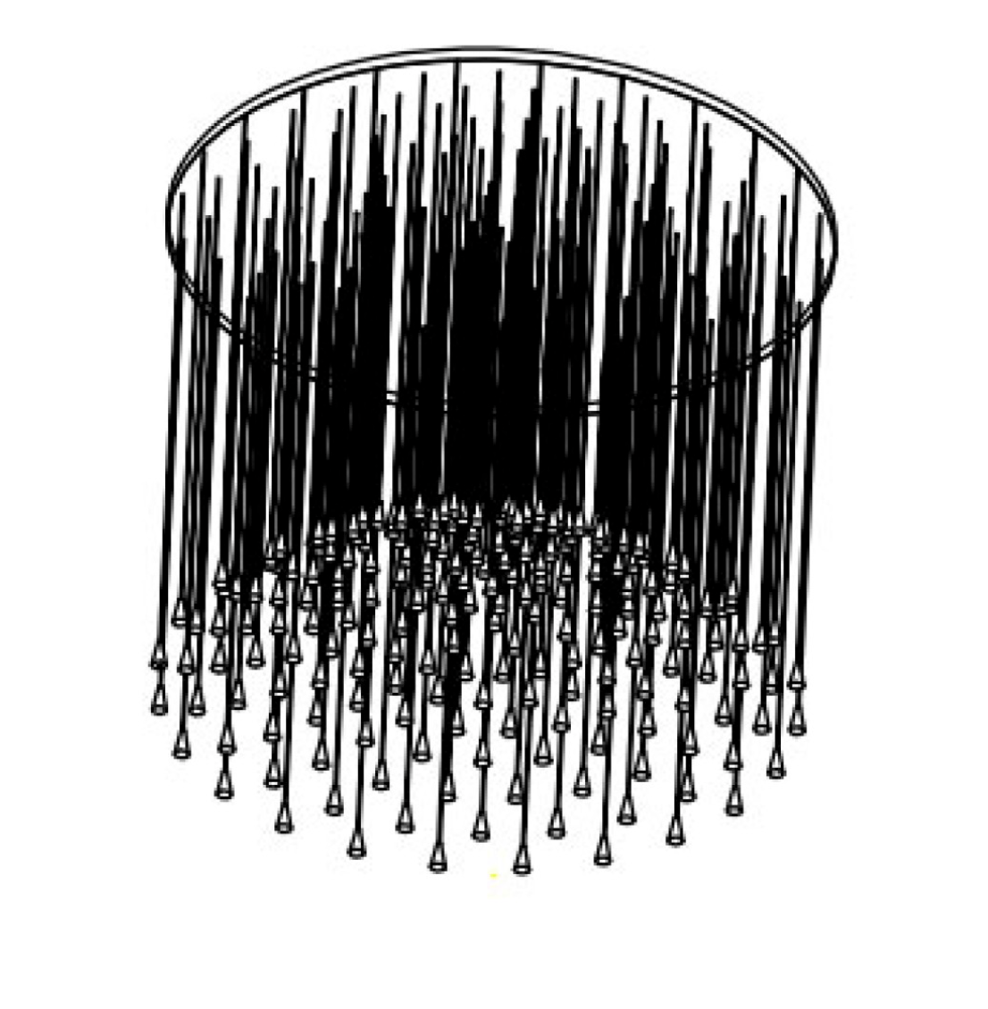 QZ0812 BELL DROP CHANDELIER