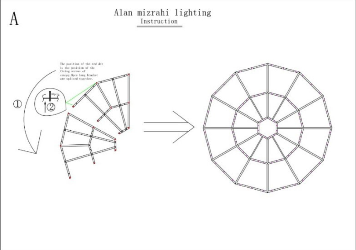QZ0812 BELL DROP CHANDELIER