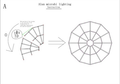 QZ0812 BELL DROP CHANDELIER