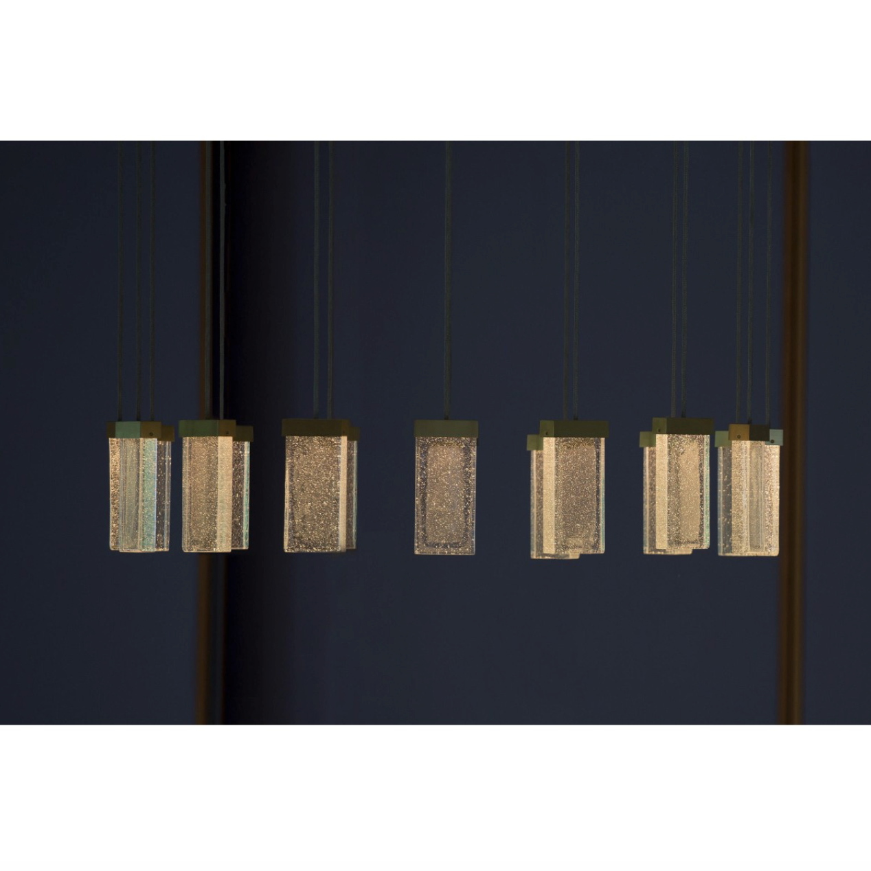 QZ2304 GRAND CRU HAND MADE GLASS RING PENDANT CHANDELIER
