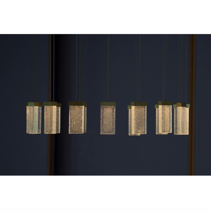 QZ2304 GRAND CRU HAND MADE GLASS RING PENDANT CHANDELIER