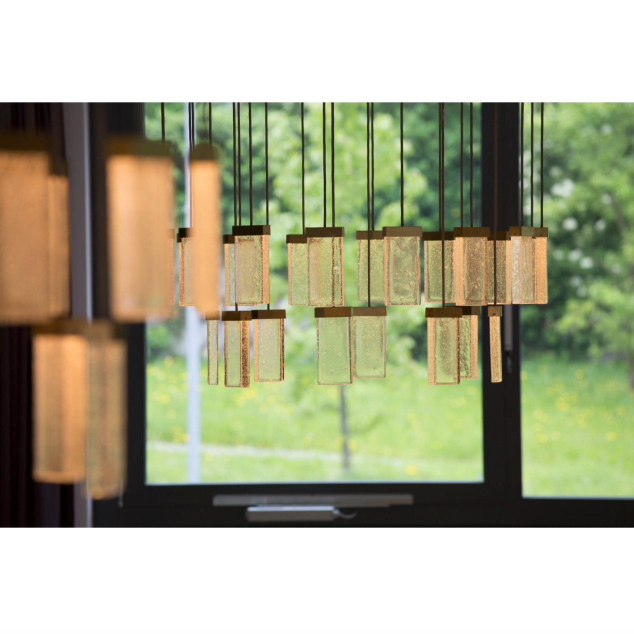 QZ2304 GRAND CRU HAND MADE GLASS RING PENDANT CHANDELIER