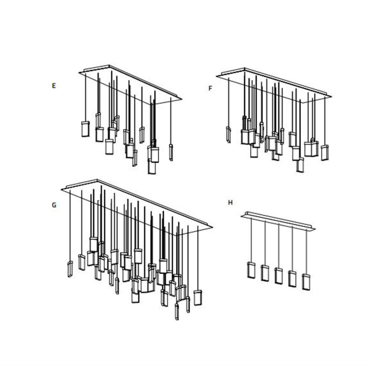 QZ2308 GRAND CRU RECTANGULAR CANOPY