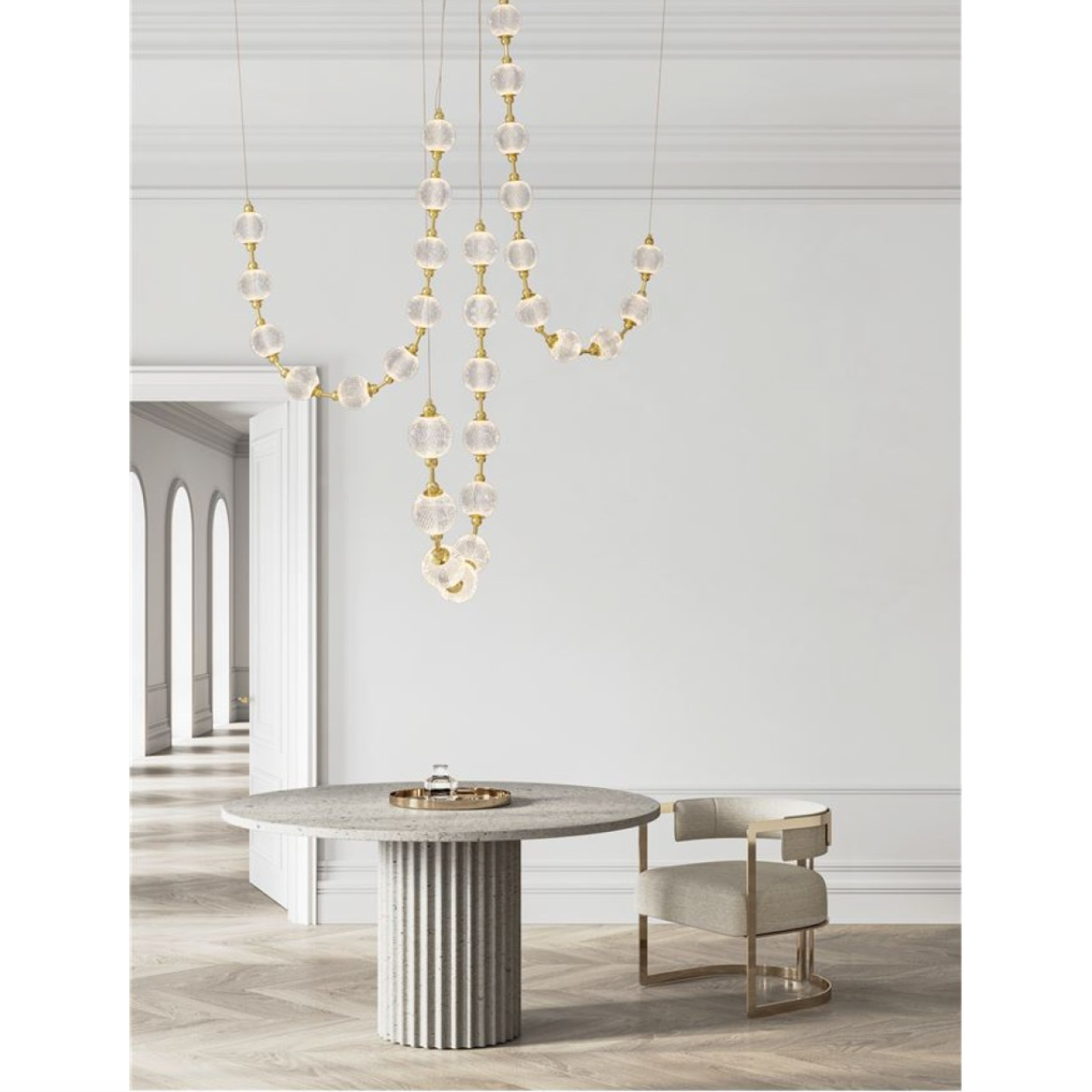 QZ2405 BRILLANTE NECKLACE CHANDELIER