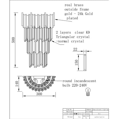 VK4024 Empire Wall Sconces