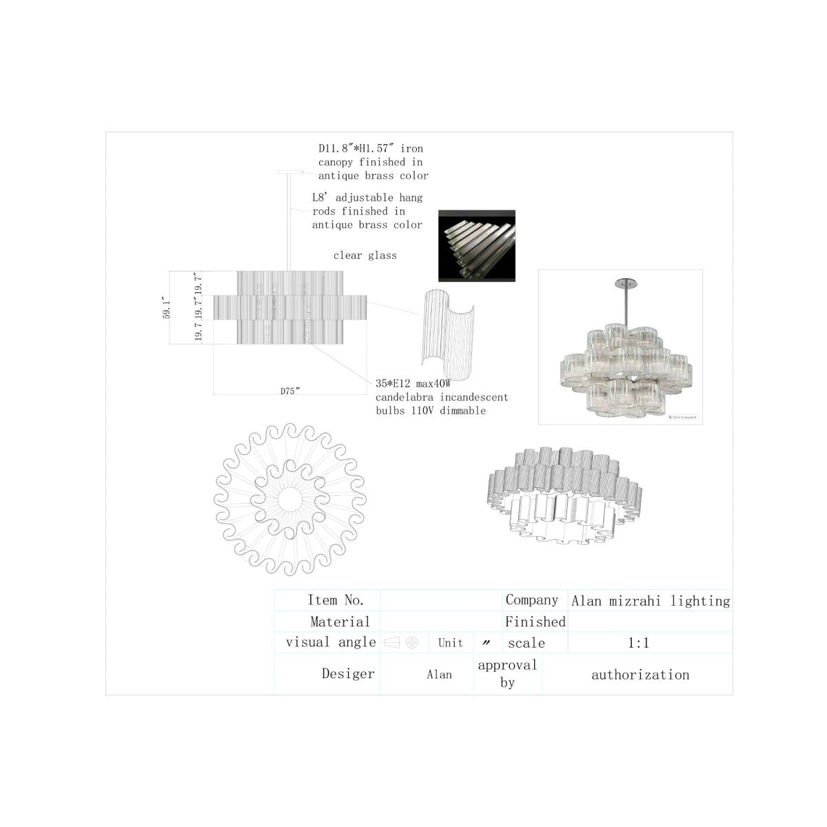 WM170 Circo Pendant